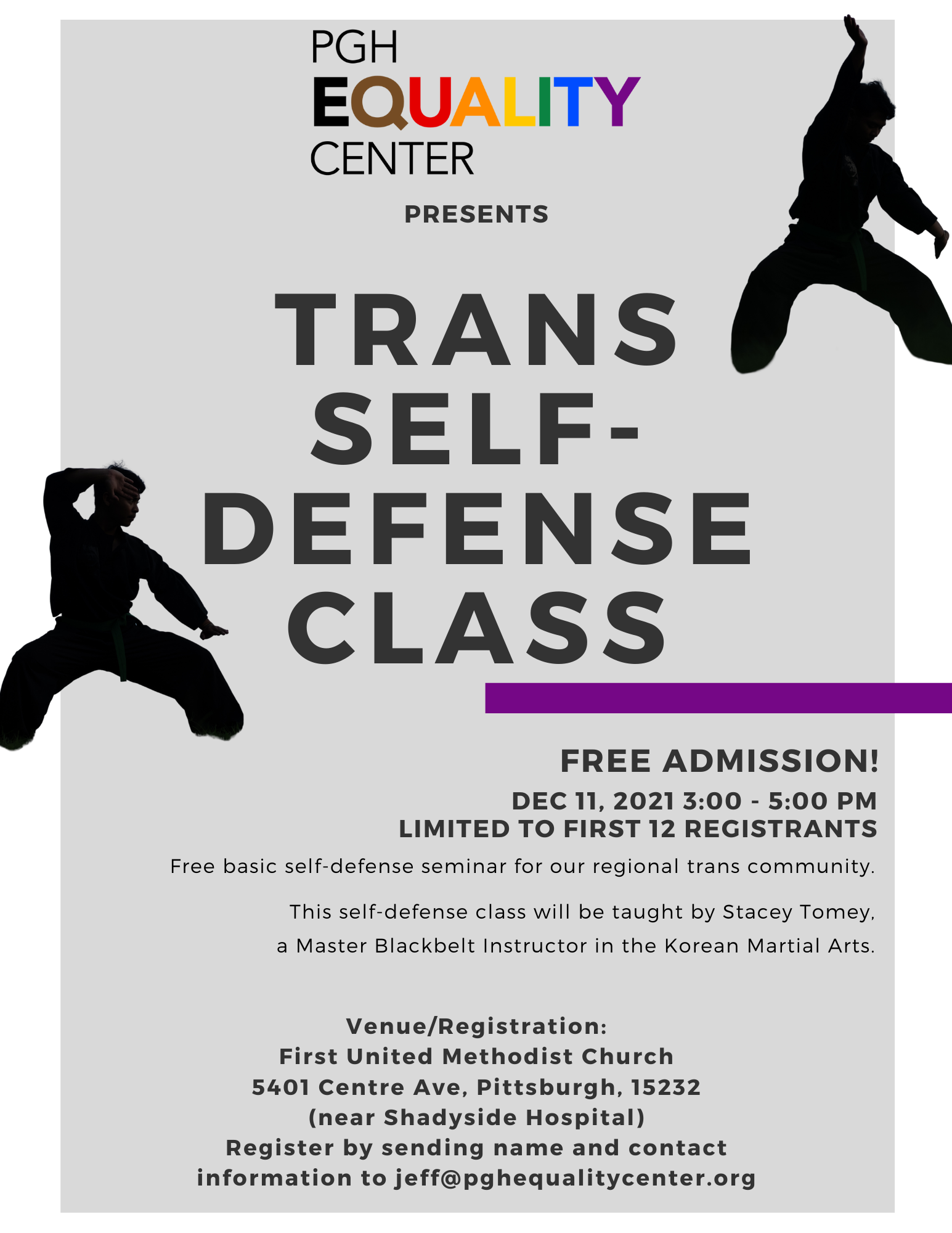 Trans Self-Defense Class in Pittsburgh